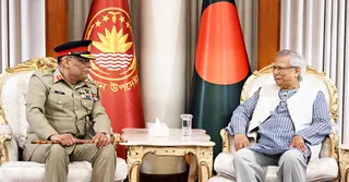 প্রধান উপদেষ্টার সঙ্গে পাকিস্তানের যৌথ বাহিনীর চেয়ারম্যানের সৌজন্য সাক্ষাৎ